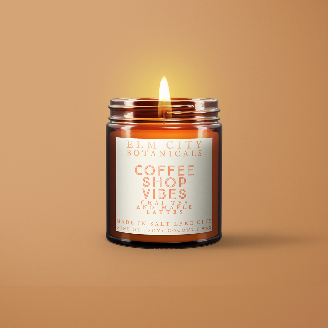 Coffee Shop Vibes Luxury Candle