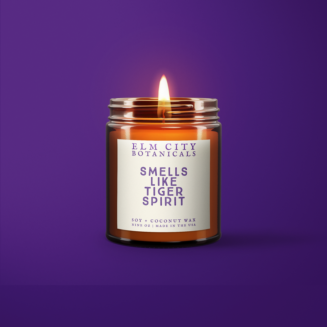Smells Like Tiger Spirit - LSU Inspired Candle